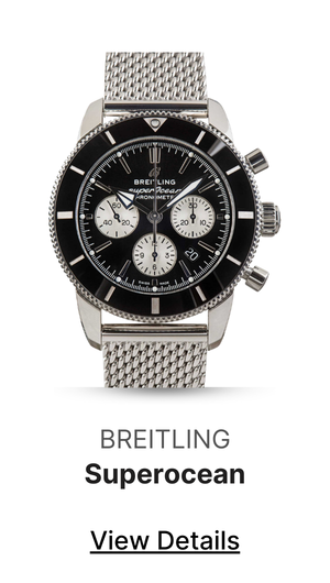 Men's Breitling Superocean Chronograph 44 Black Dial