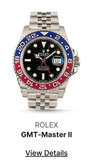 Pre-Owned Rolex GMT-Master II Ref 126710BLRO Red & Blue Pepsi Jubilee Band