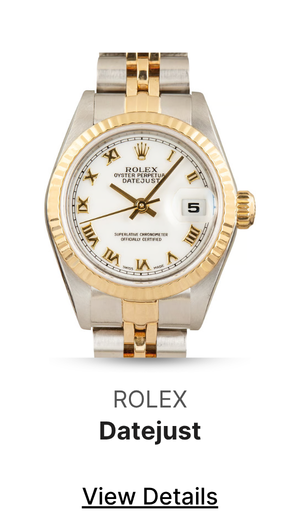 Pre-Owned Lady Rolex Datejust 69173 White Roman Dial