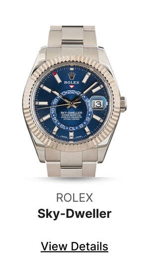 Pre-owned Rolex Sky-Dweller ref 326934 Blue