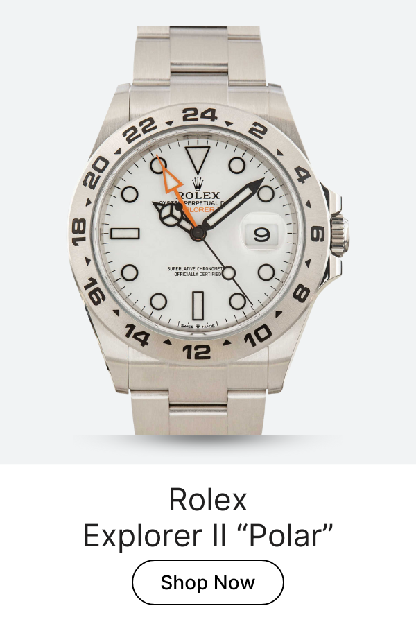 Rolex Explorer II White Dial 226570 Steel Oyster