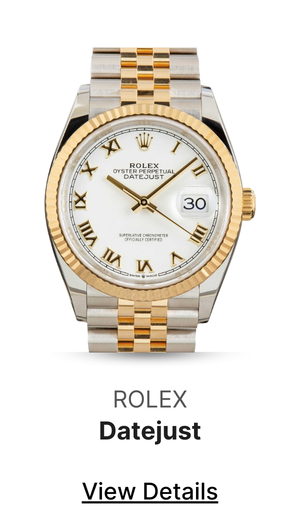 Rolex Datejust 126233 White Roman Dial