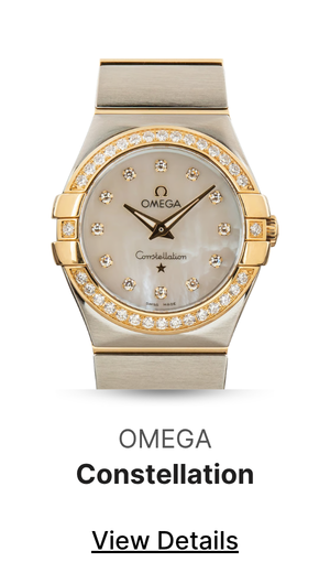 Pre-Owned Omega Constellation Mother of Pearl Diamond Dial & Bezel
