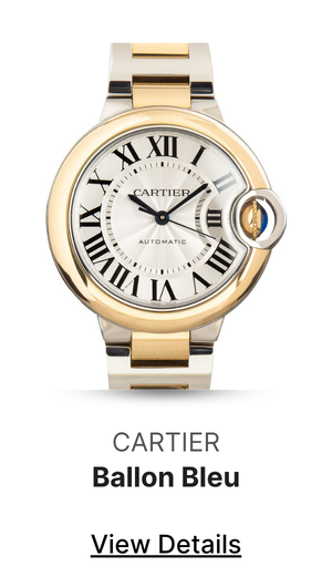 Pre-Owned Ballon Bleu de Cartier W2BB0037 Steel & Yellow Gold