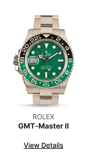 Pre-Owned Rolex GMT-Master II Green Dial Sprite 126729VTNR 18K White Gold