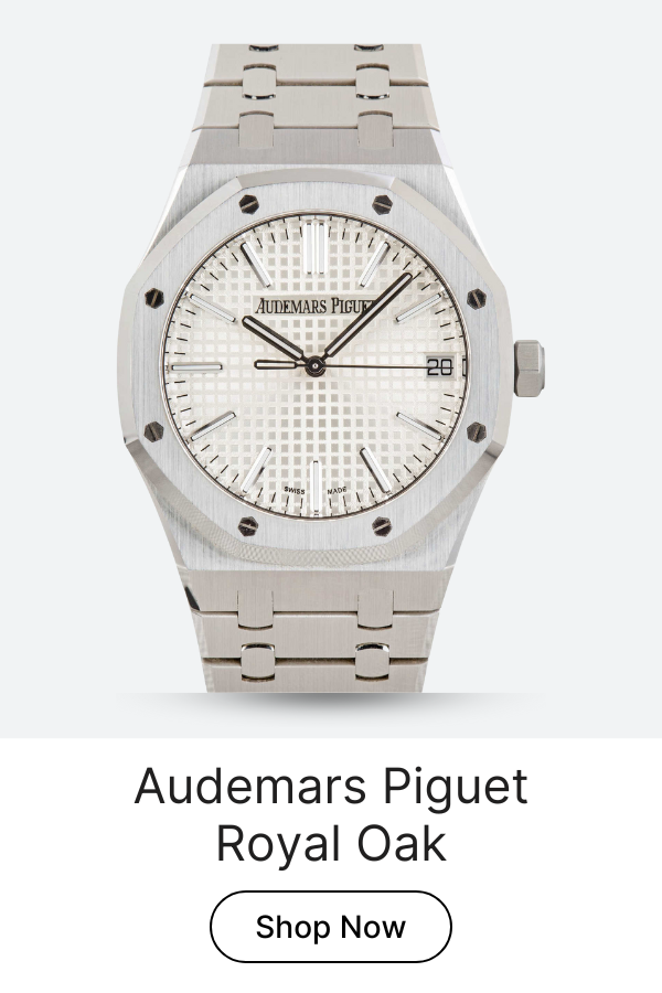 Audemars Piguet Royal Oak Silver Grande Tapisserie Dial