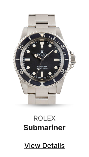 Rolex Submariner Ref 5513 Stainless Steel
