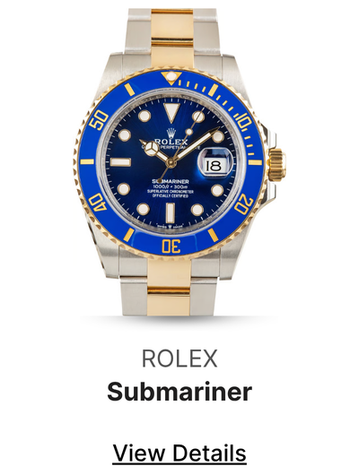 Pre-Owned Rolex Submariner Bluesy Ref 126613LB