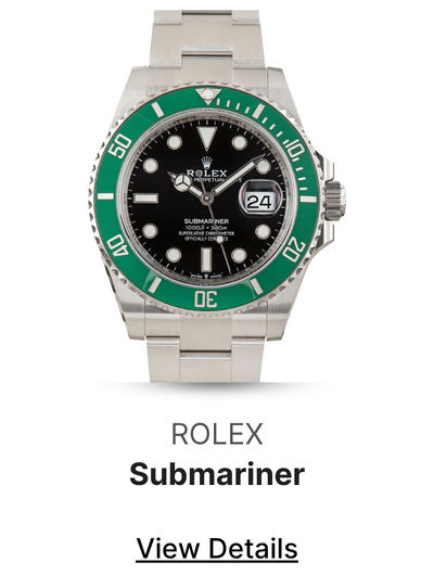 Pre-Owned Stainless Steel Rolex Submariner Ref 126610LV Starbucks