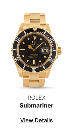 Rolex Submariner Ref 16808 18k Yellow Gold