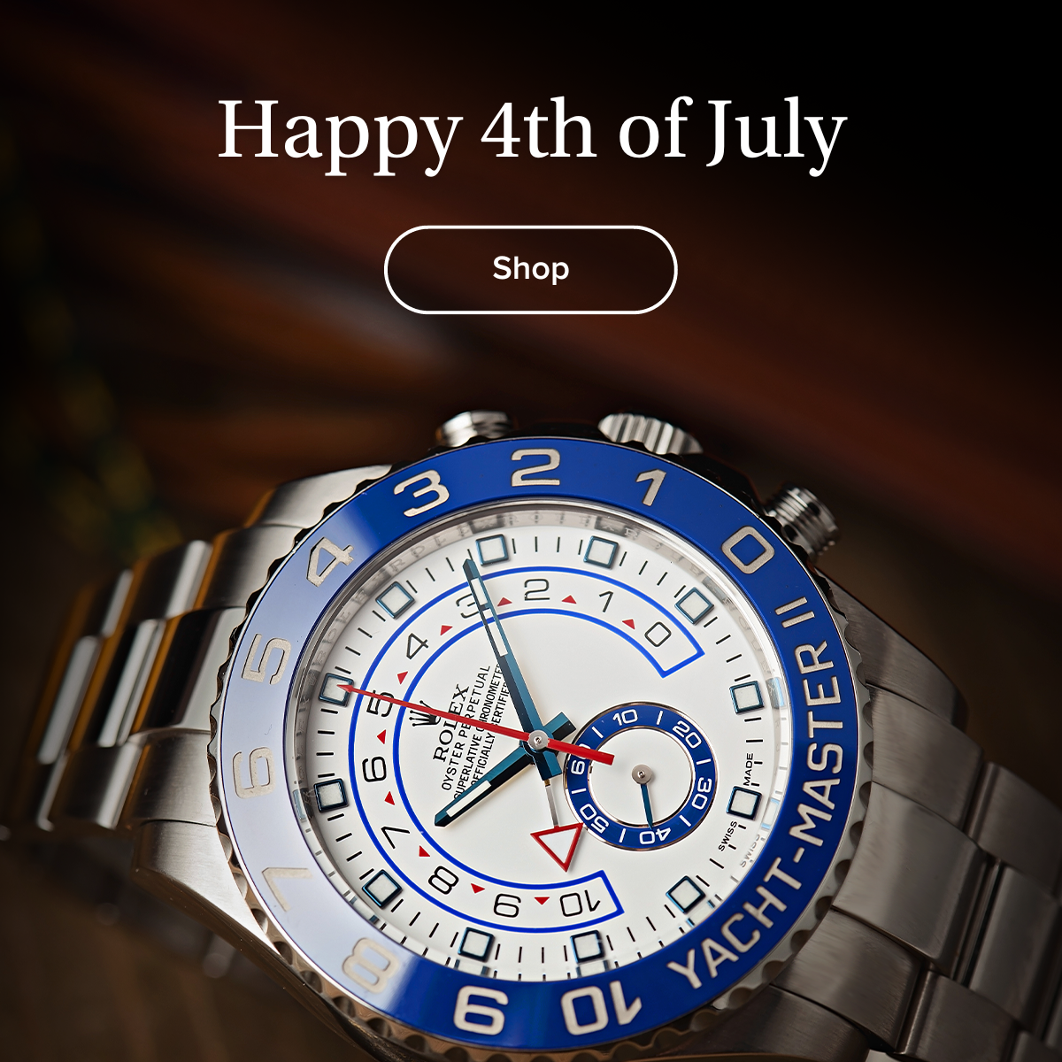 13 Rolex Watches in Red, White, and Blue to Celebrate Fourth of July