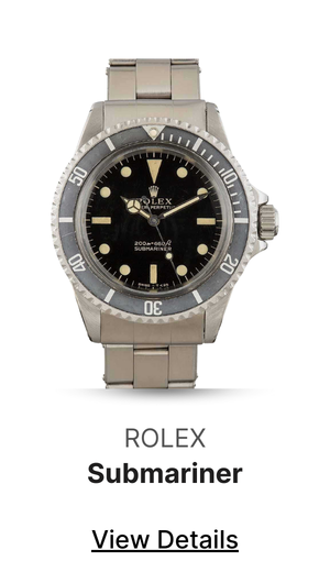 Vintage Rolex Submariner 5513 Stainless Steel