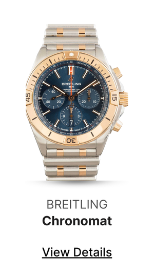 Used Breitling Chronomat B01 42 Blue Dial