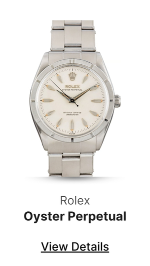 Rolex Oyster Perpetual Ref 6569 Stainless Steel