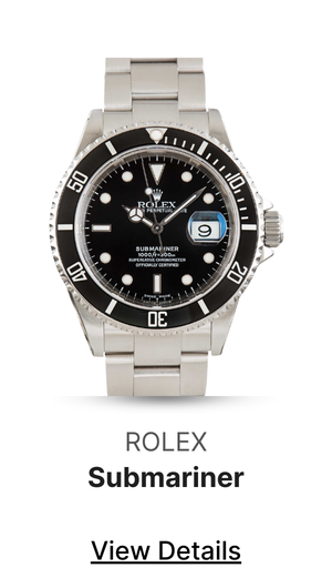 Pre-owned Black Dial Rolex 16610 Submariner Steel