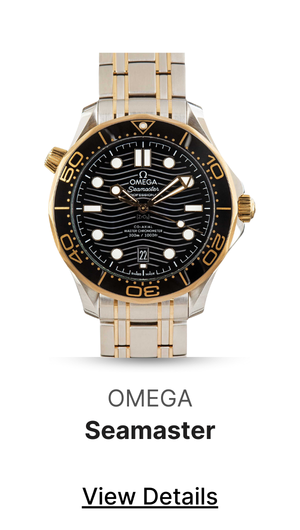 Pre-owned Omega Seamaster Diver 300M Black Dial
