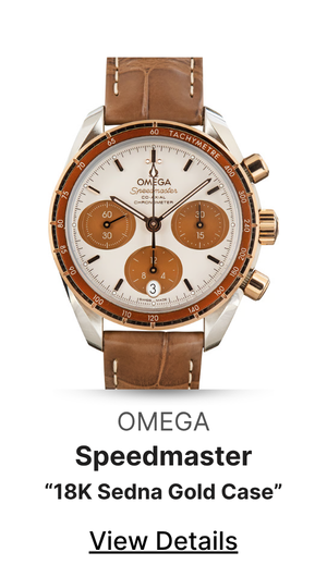 Pre-Owned Omega Speedmaster 38 Steel & Sedna Gold