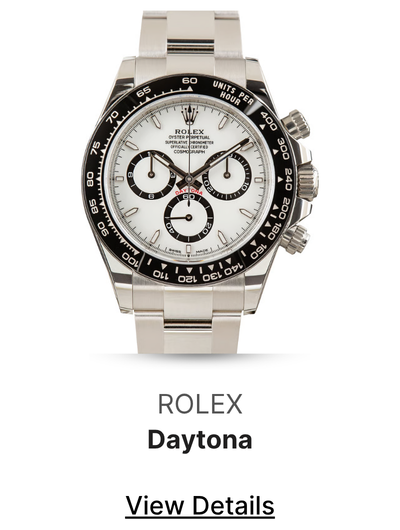 Used Rolex Daytona Ref 126500 White Dial Ceramic Bezel