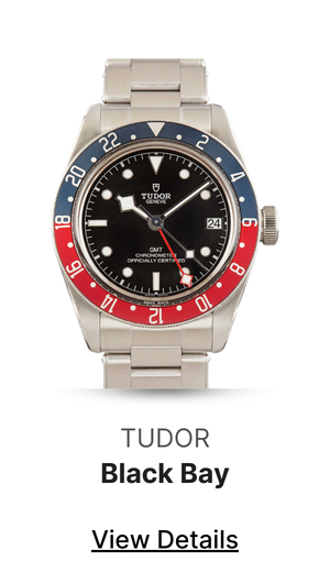 Used Black Dial Tudor Black Bay GMT 79830RB Red & Blue Bezel
