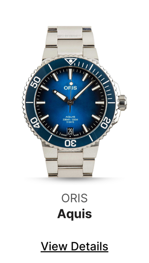 Oris Aquis Date Stainless Steel Blue