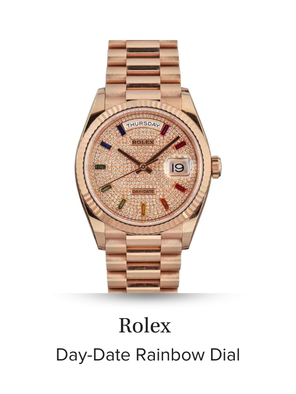 Rolex Day-Date President 128235 Rainbow Dial