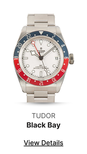 Used Tudor Black Bay GMT Stainless Steel 79830 White Dial