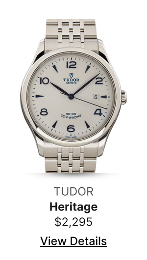 Pre-Owned Tudor 1926 ref 91650 Opaline Dial