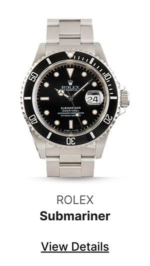 Pre-owned Rolex ref 16610 Submariner Black Dial
