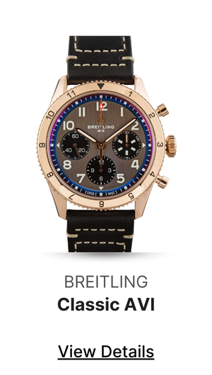 Pre-owned Breitling Classic AVI Chronograph 42 P-51 Mustang