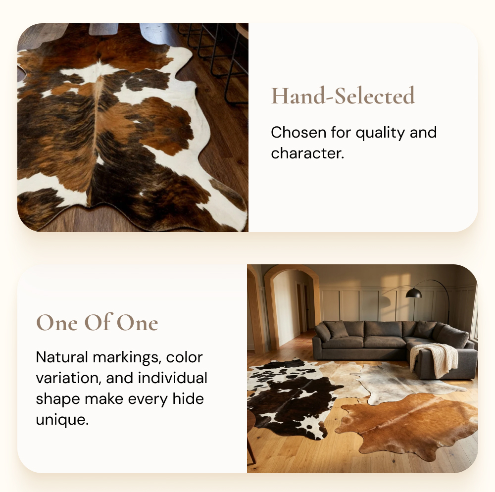 Hand-Selected  Chosen for quality and character.