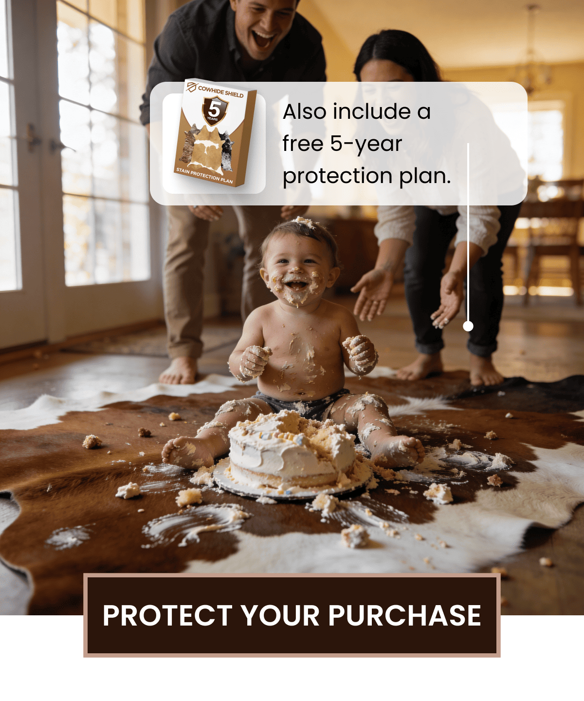 Also include a no charge 5 year protection plan. 