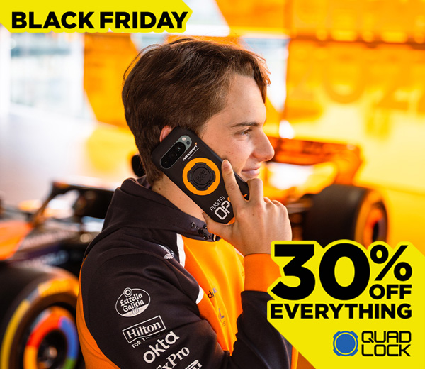 Quad Lock Cup Holder Mount and MAG Wireless Charging Head links to What's New collection