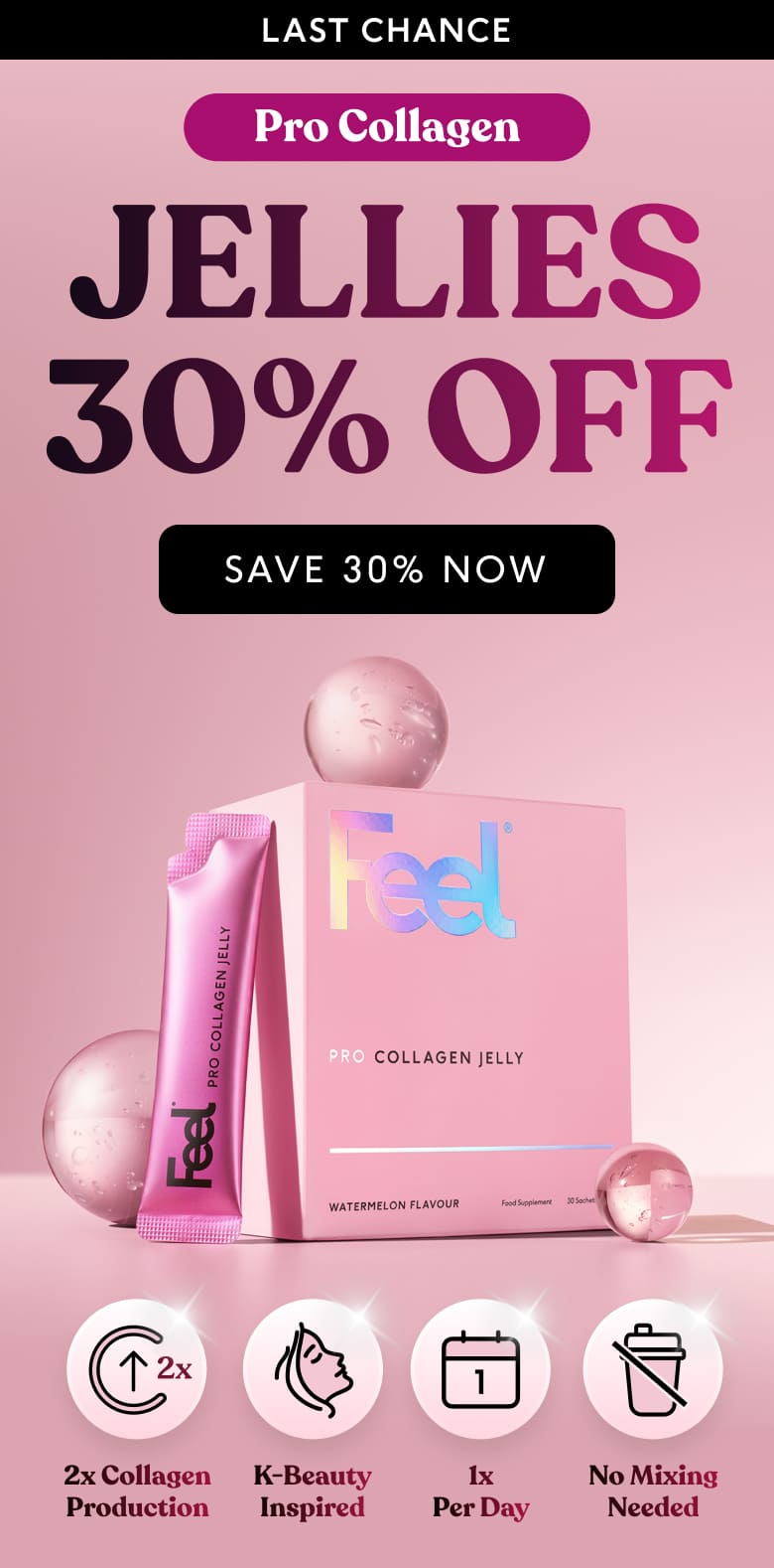 30% OFF Pro Collagen Jellies - LAST CHANCE