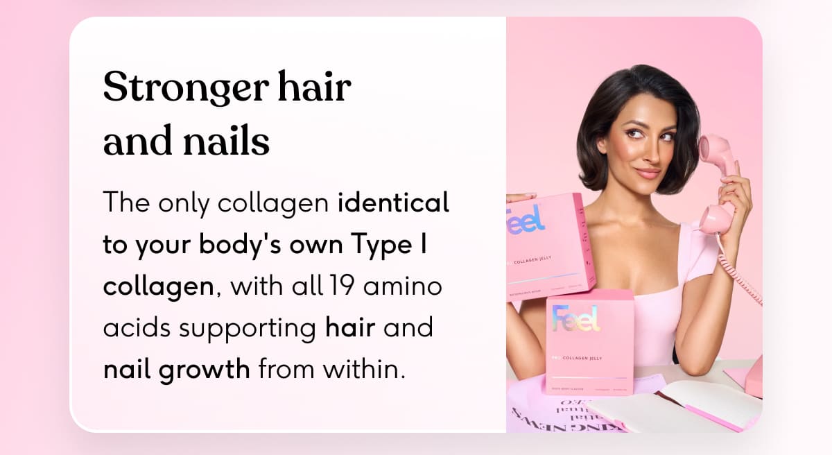 Stronger hair and nails