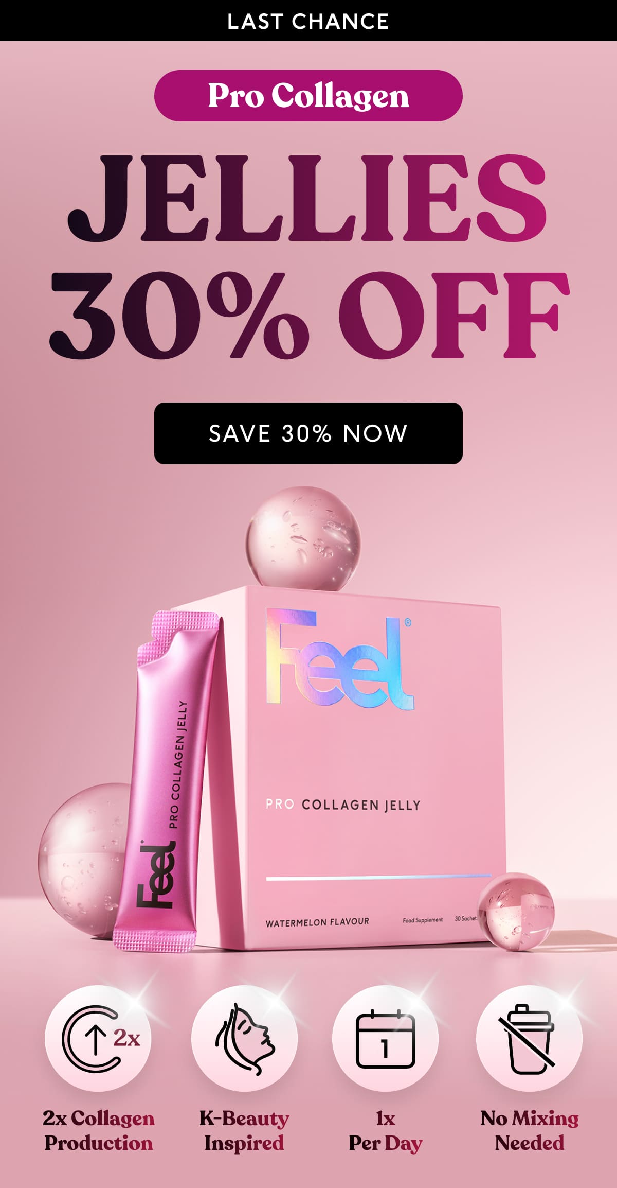 30% OFF Pro Collagen Jellies - LAST CHANCE
