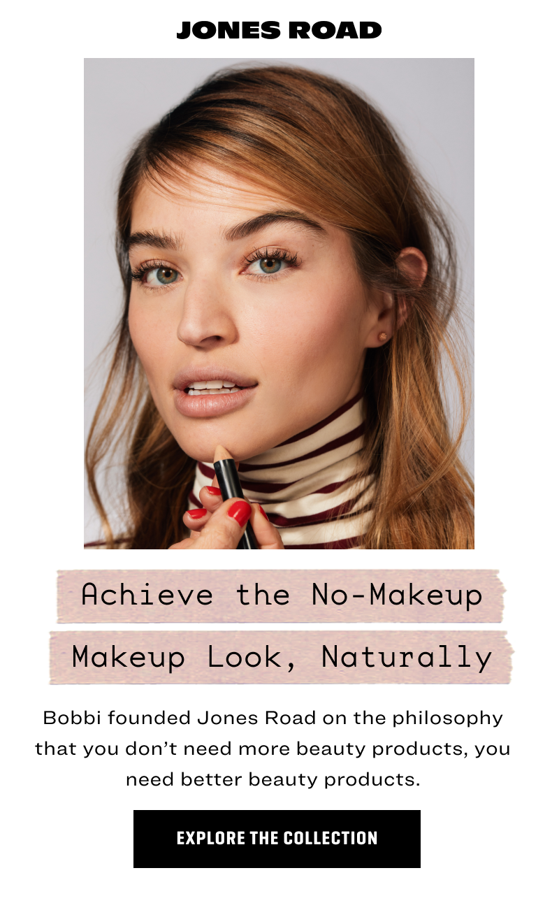 Get the Natural NoMakeup Look with Jones Road Jones Road Beauty