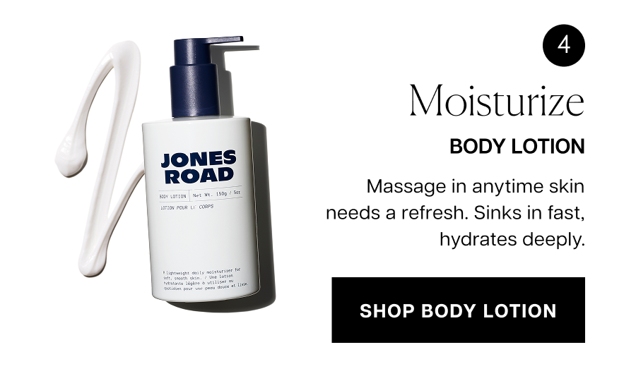 Moisturize with Body Lotion