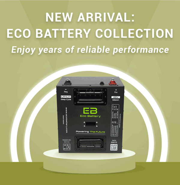 New Eco Batteries Available Now! ⚡ Golf Cart Garage