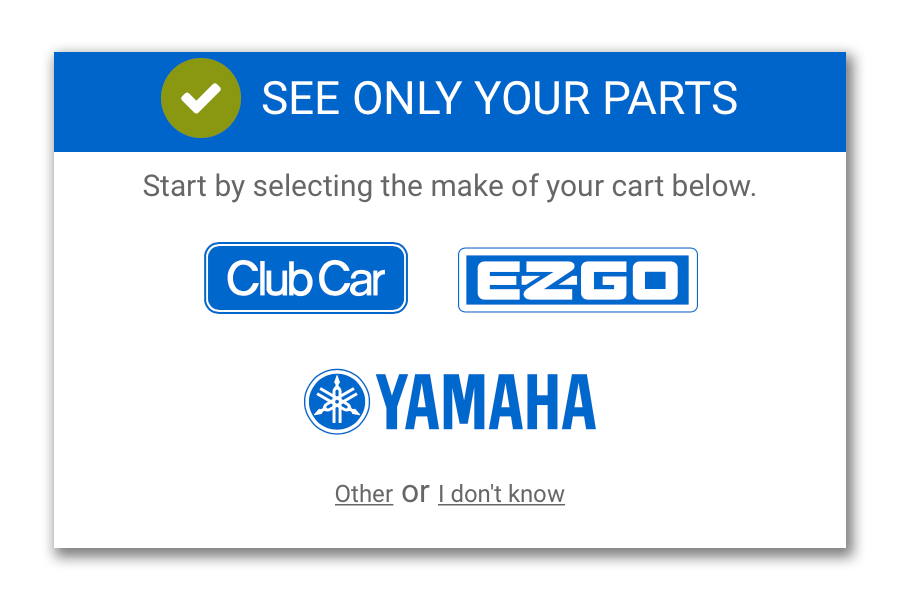 to Golf Cart Garage! Golf Cart Garage