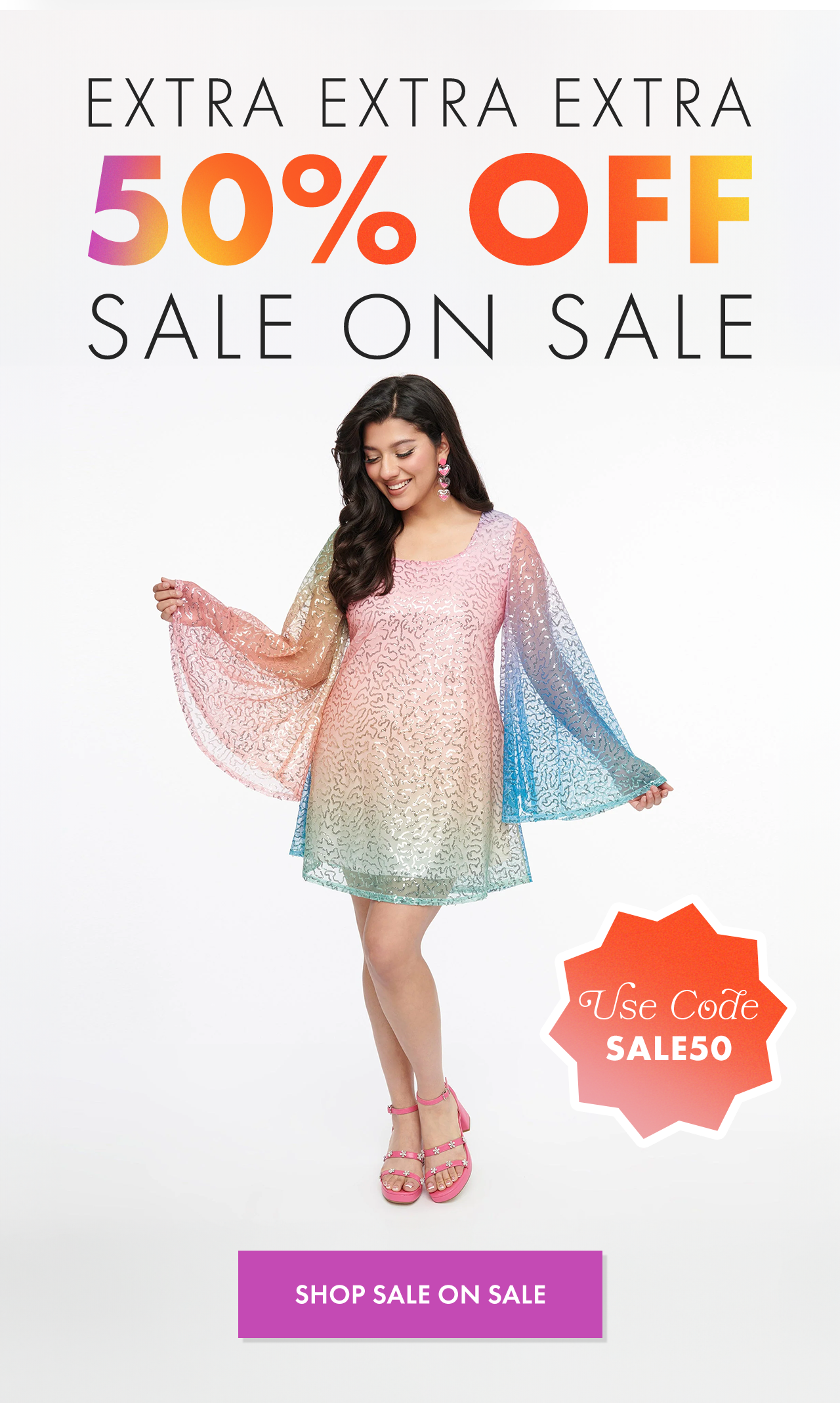 Extra 50% Off Sale on Sale