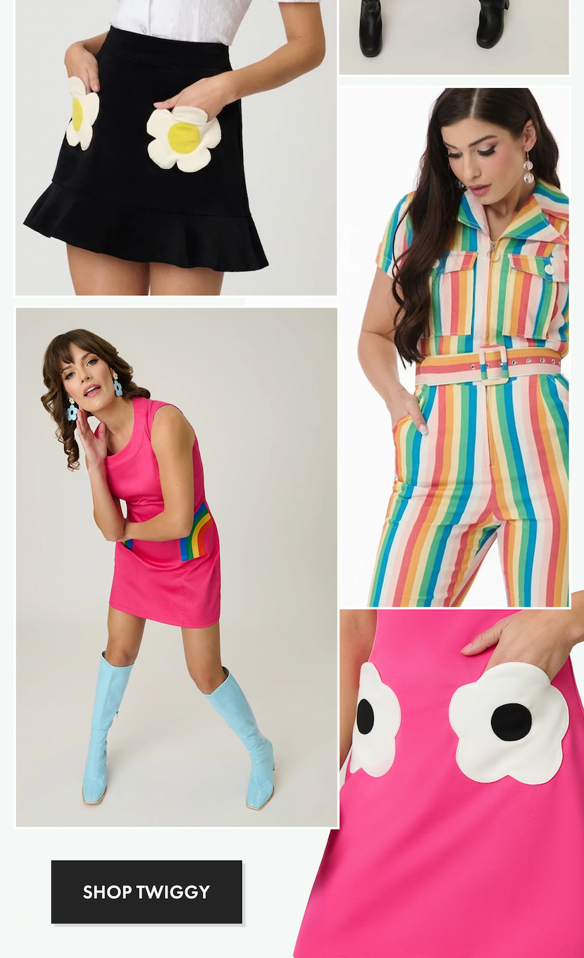 Mod, Mini & Made to be Noticed: Twiggy Aesthetic