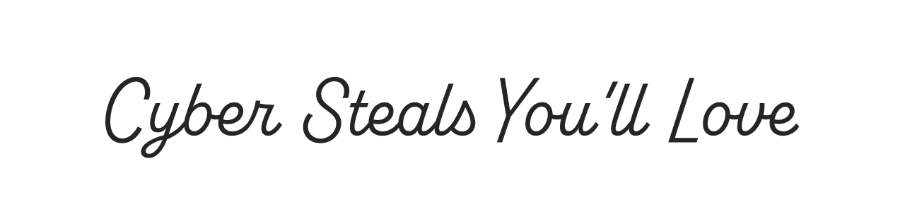 Cyber Steals You'll Love