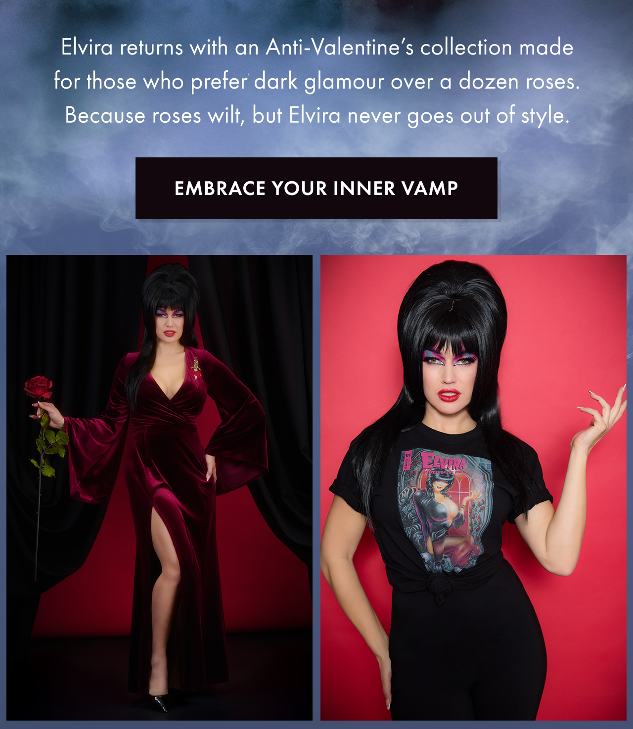 NEW Elvira x UV Anti-Valentine's Collection