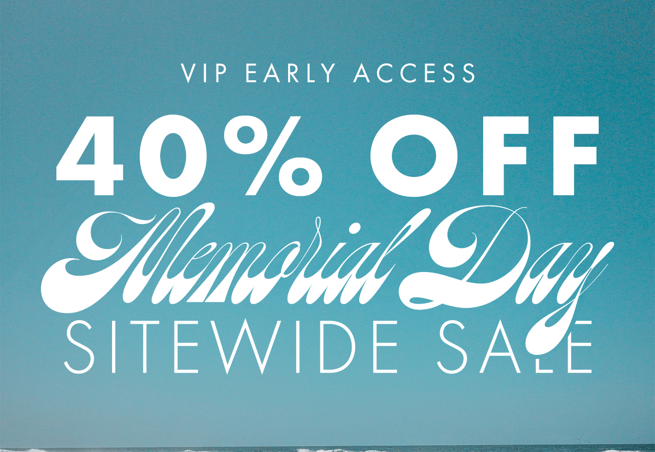 40% Off Sitewide