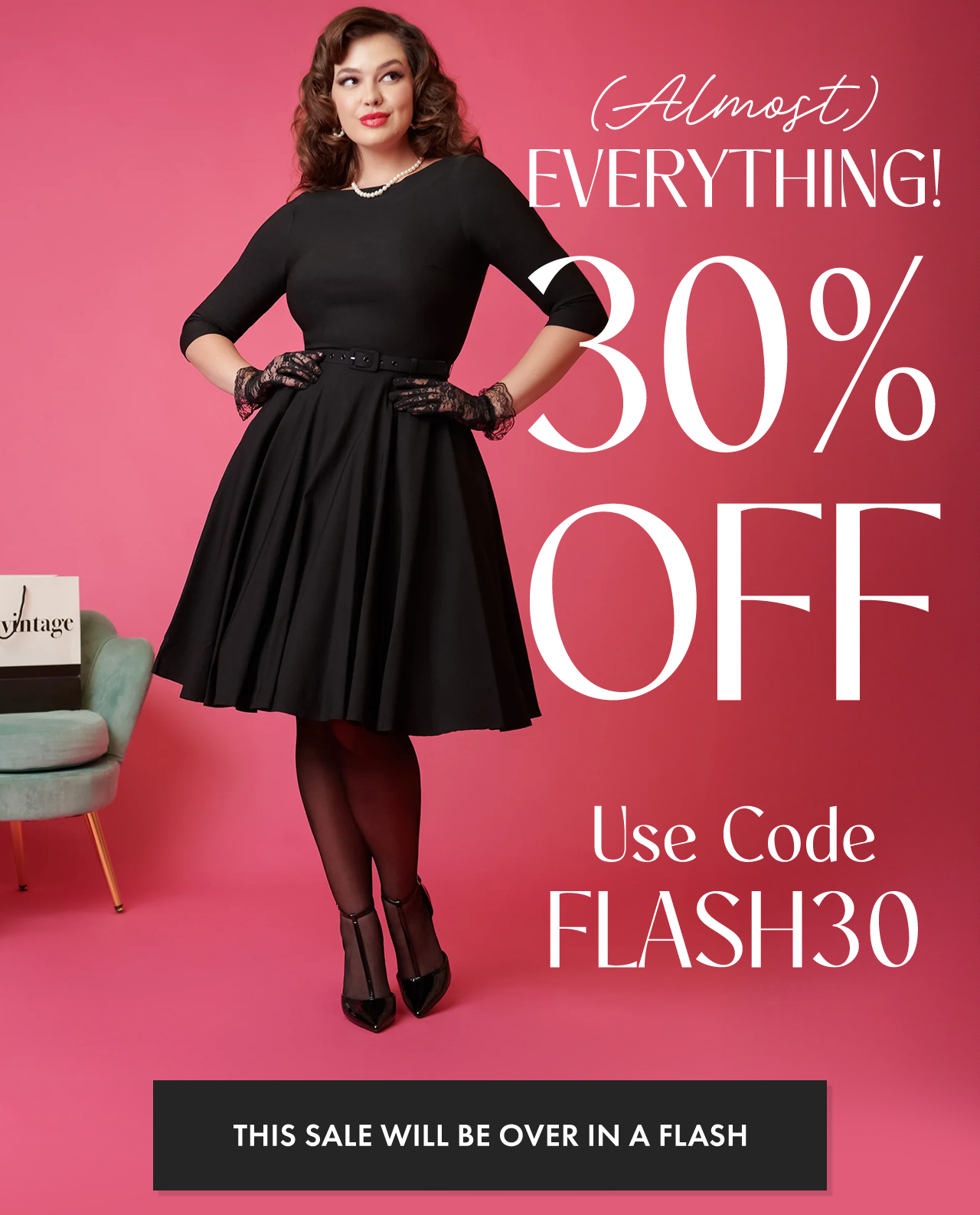 48 HOUR FLASH SALE - 30% OFF ALMOST EVERYTHING