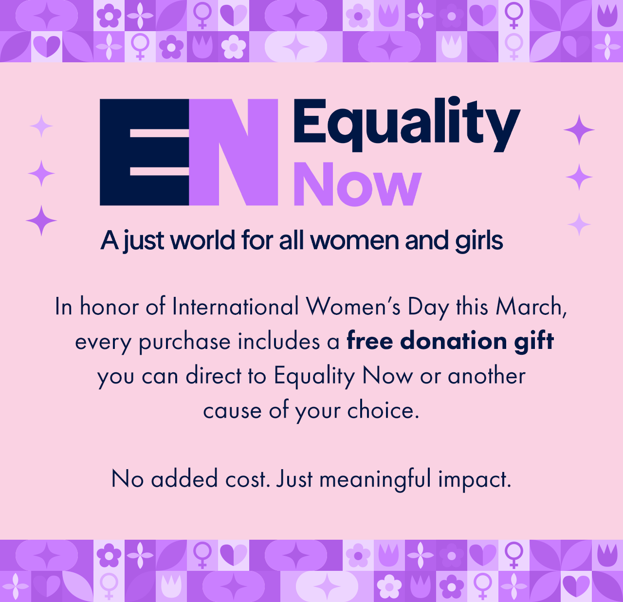 Every purchase includes a FREE DONATION GIFT at checkout