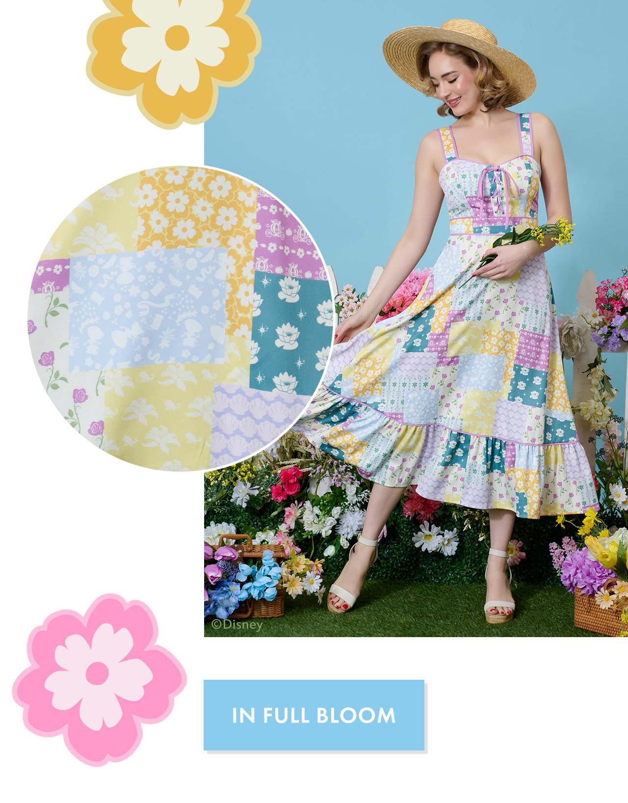 Disney Princess Collection Florals by Unique Vintage