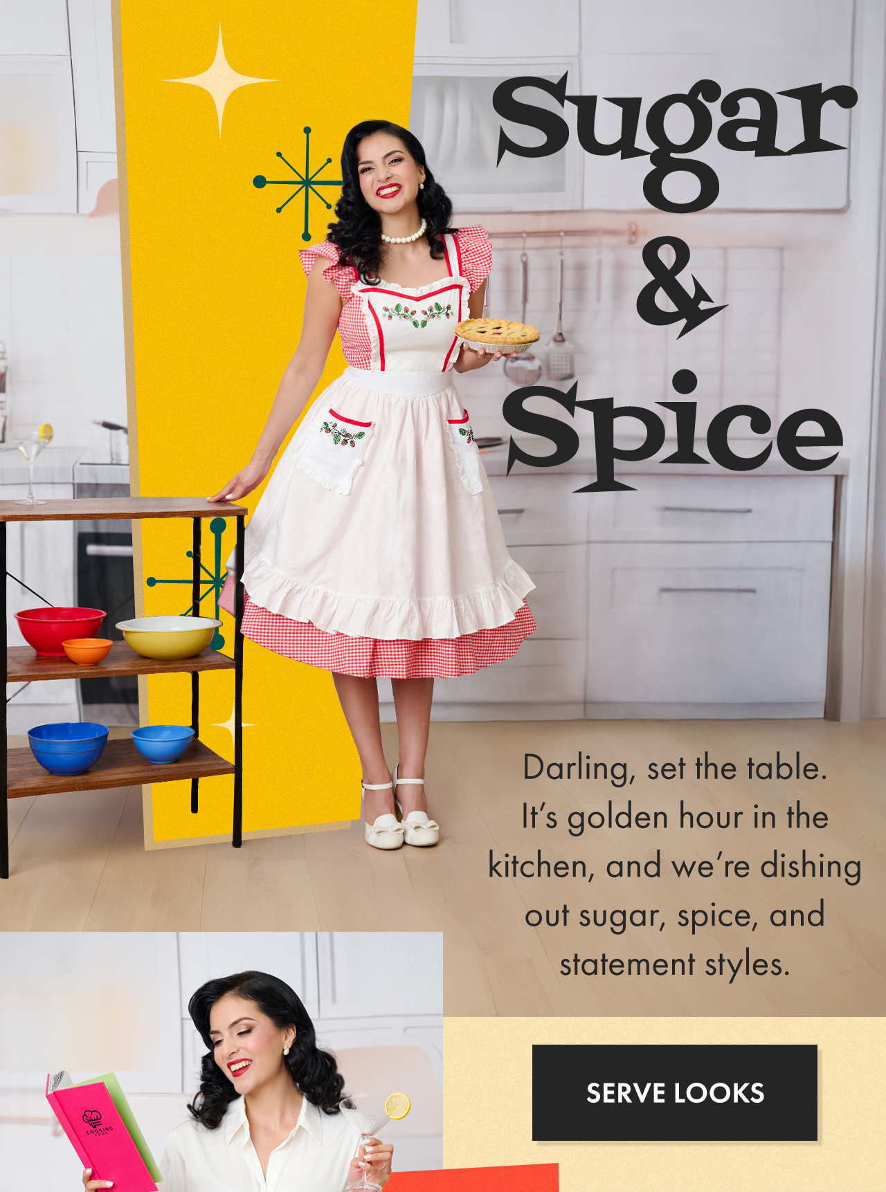Sugar and Spice: Vintage Inspired Kitchen Collection