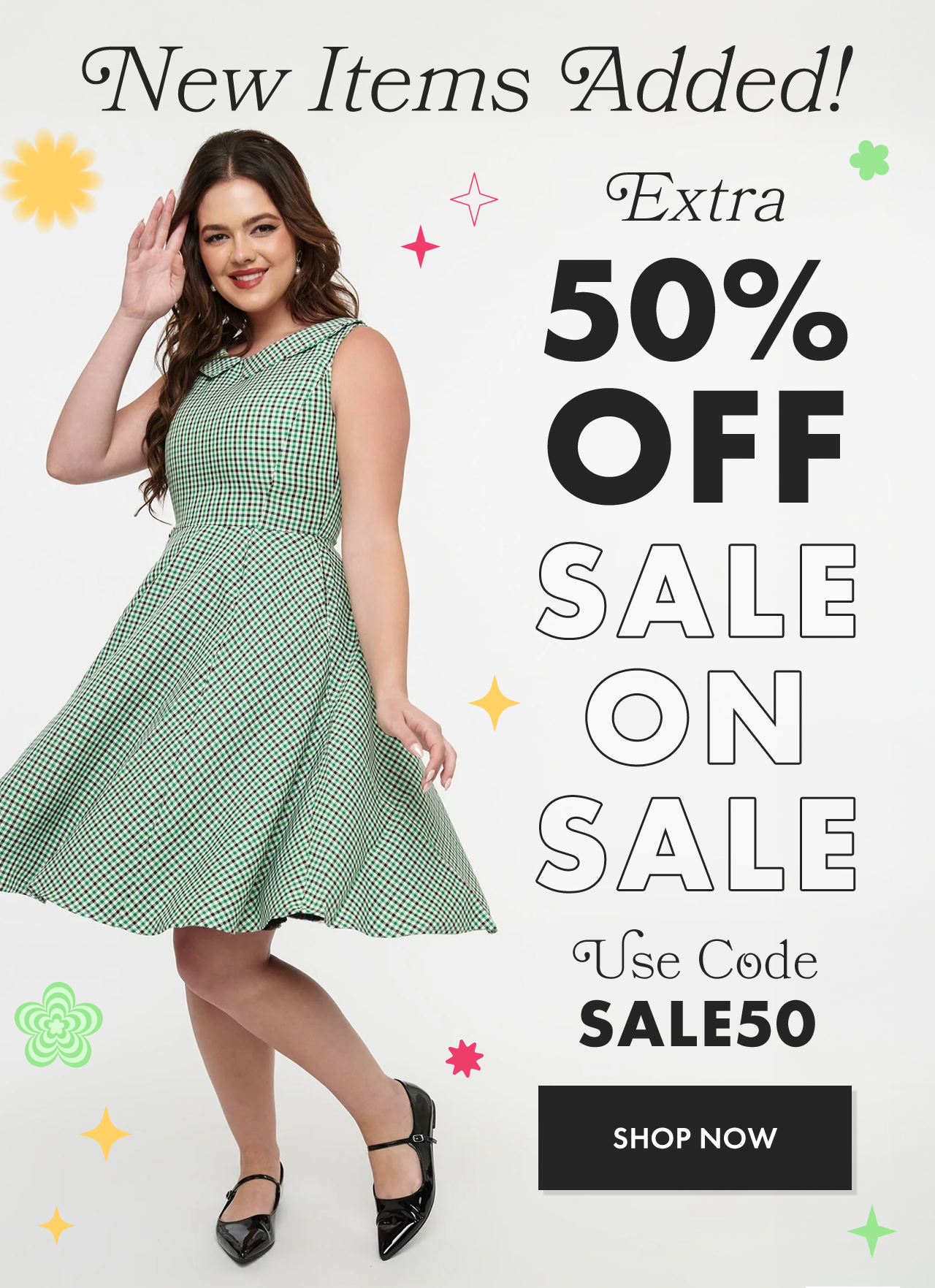 NEW ITEMS ADDED-SALE ON SALE