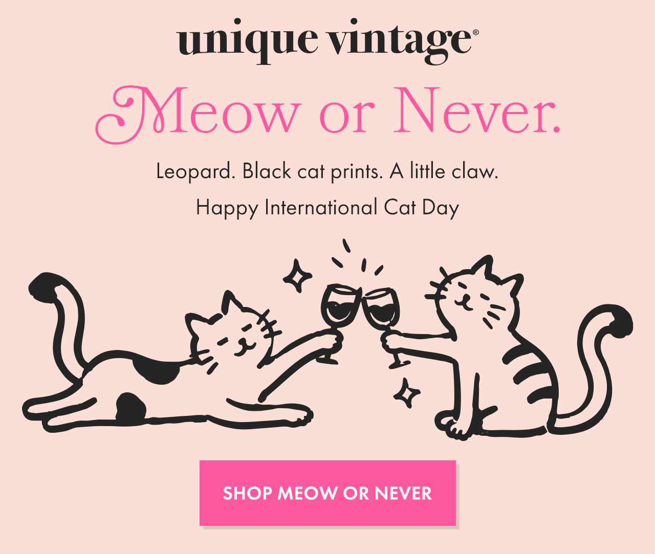Shop Cat Styles Meow or Never